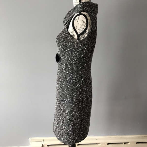 MUSE Black White Belted Waist Dress - Picture 3 of 8